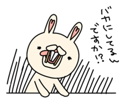 Boo Rabbit sticker #11099579