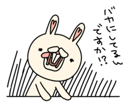 Boo Rabbit sticker #11099579