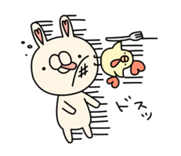 Boo Rabbit sticker #11099580