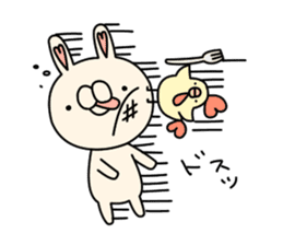 Boo Rabbit sticker #11099580