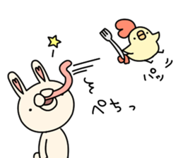 Boo Rabbit sticker #11099584