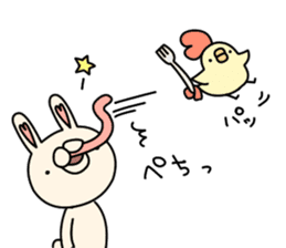 Boo Rabbit sticker #11099584