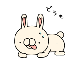 Boo Rabbit sticker #11099585