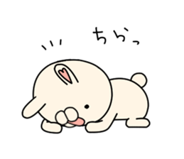 Boo Rabbit sticker #11099587