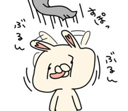 Boo Rabbit sticker #11099590