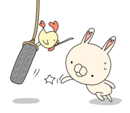 Boo Rabbit sticker #11099598