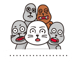 Balloon and handsome seal 2 sticker #11100332