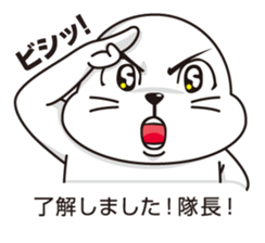 Balloon and handsome seal 2 sticker #11100337