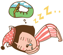 June and baby cat sticker #11100719