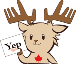 Marty Moose by Maple Leaf Learning sticker #11100840