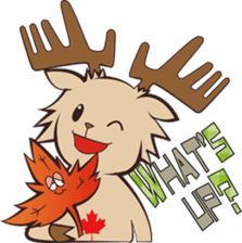 Marty Moose by Maple Leaf Learning sticker #11100844