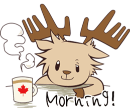 Marty Moose by Maple Leaf Learning sticker #11100845