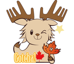 Marty Moose by Maple Leaf Learning sticker #11100861