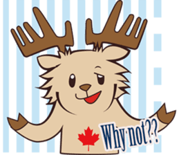 Marty Moose by Maple Leaf Learning sticker #11100862