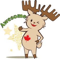 Marty Moose by Maple Leaf Learning sticker #11100867