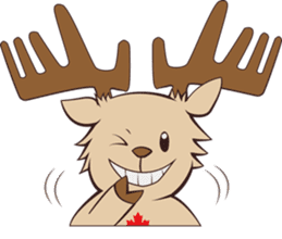 Marty Moose by Maple Leaf Learning sticker #11100868