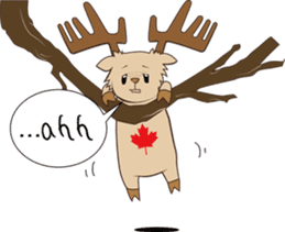 Marty Moose by Maple Leaf Learning sticker #11100870