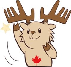 Marty Moose by Maple Leaf Learning sticker #11100873