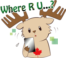 Marty Moose by Maple Leaf Learning sticker #11100875
