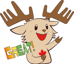Marty Moose by Maple Leaf Learning sticker #11100878