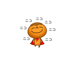 Character of rice and the bread sticker #11101085