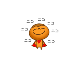 Character of rice and the bread sticker #11101085