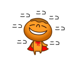 Character of rice and the bread sticker #11101086