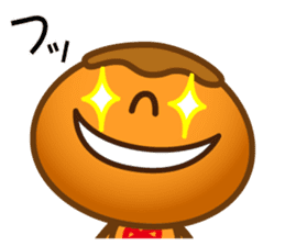 Character of rice and the bread sticker #11101089