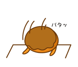 Character of rice and the bread sticker #11101091