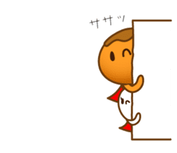 Character of rice and the bread sticker #11101093