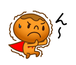 Character of rice and the bread sticker #11101097