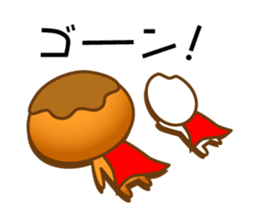 Character of rice and the bread sticker #11101099