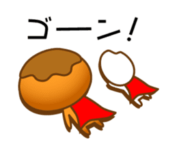 Character of rice and the bread sticker #11101099