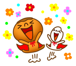 Character of rice and the bread sticker #11101112