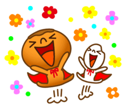 Character of rice and the bread sticker #11101112