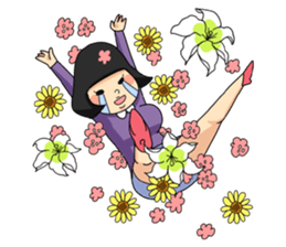 Retro Woman Sticker sticker #11101242