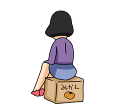 Retro Woman Sticker sticker #11101276