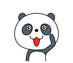 papapapa panda sticker #11101440