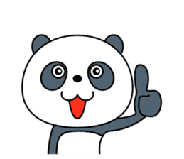papapapa panda sticker #11101442