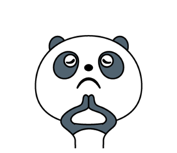 papapapa panda sticker #11101444