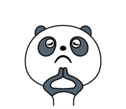 papapapa panda sticker #11101444