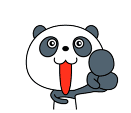 papapapa panda sticker #11101452