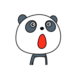 papapapa panda sticker #11101455