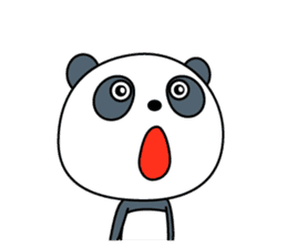 papapapa panda sticker #11101455