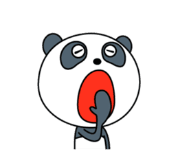 papapapa panda sticker #11101468