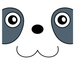 papapapa panda sticker #11101471