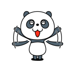 papapapa panda sticker #11101476