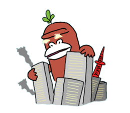 Dreaming Gorilla20 sticker #11101521