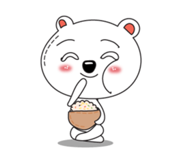 Chocu bear sticker #11101944