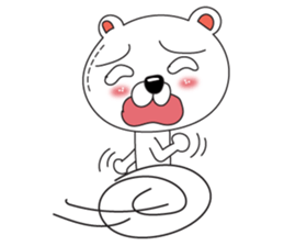 Chocu bear sticker #11101947